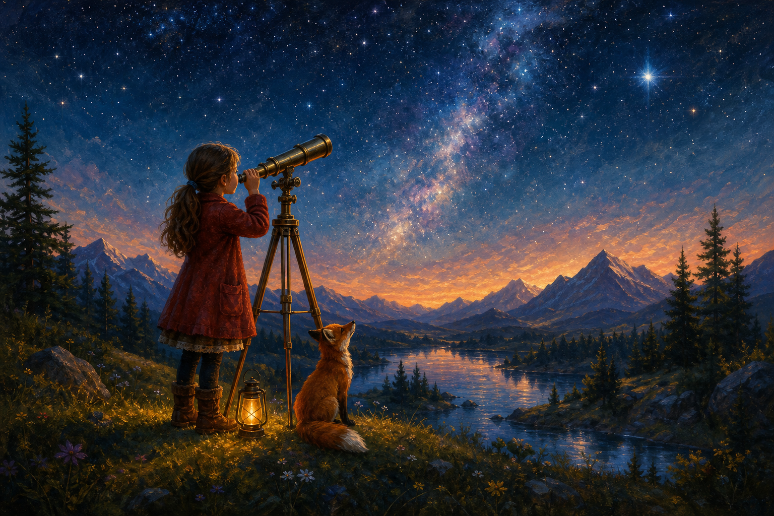Example of oil painting artwork