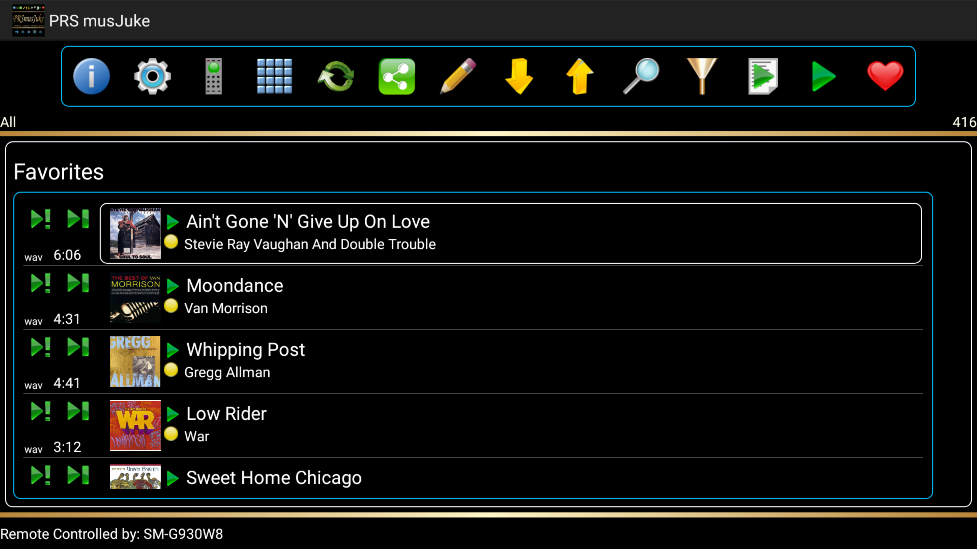 Set up Favorites