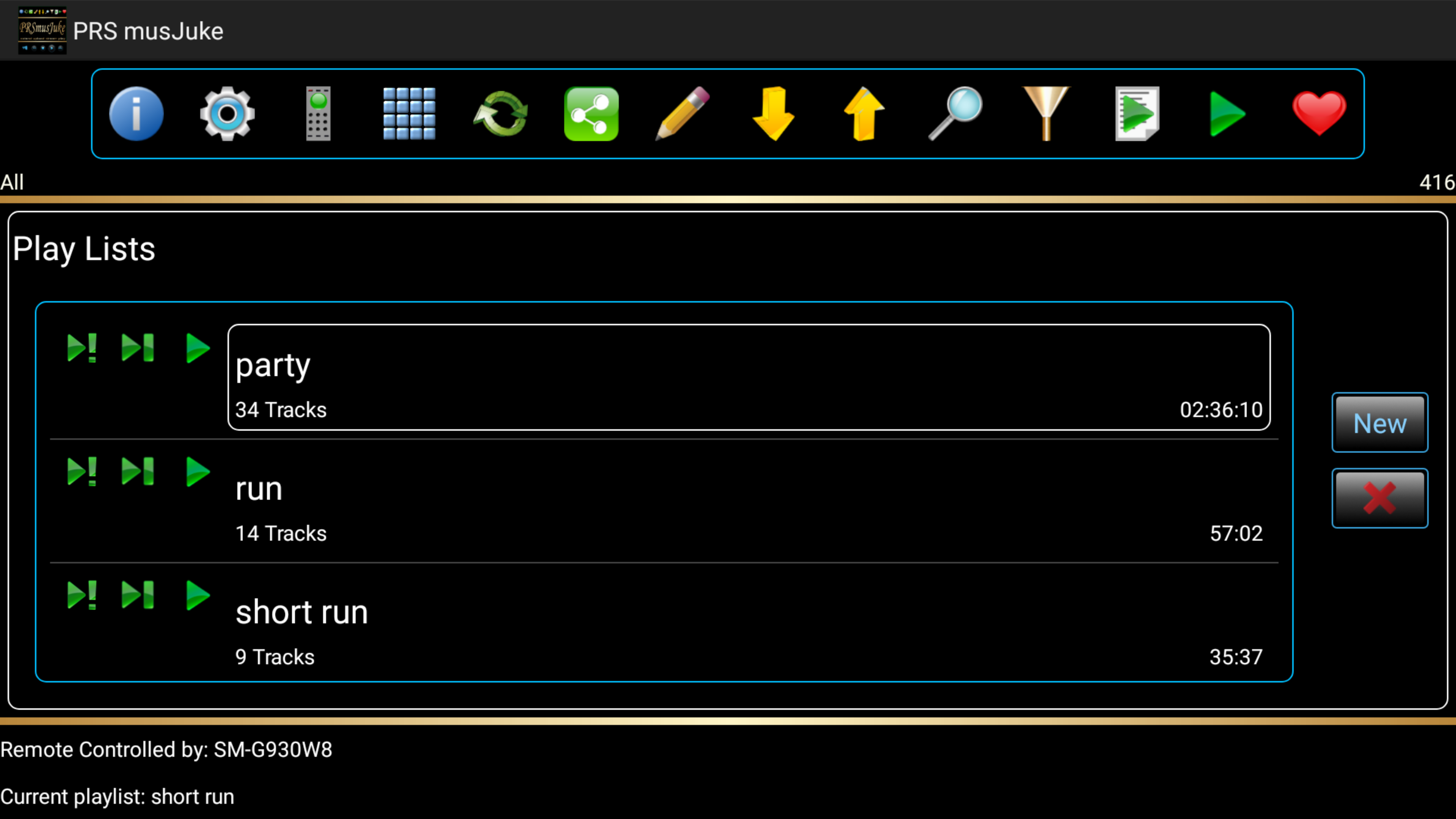Set up Playlists
