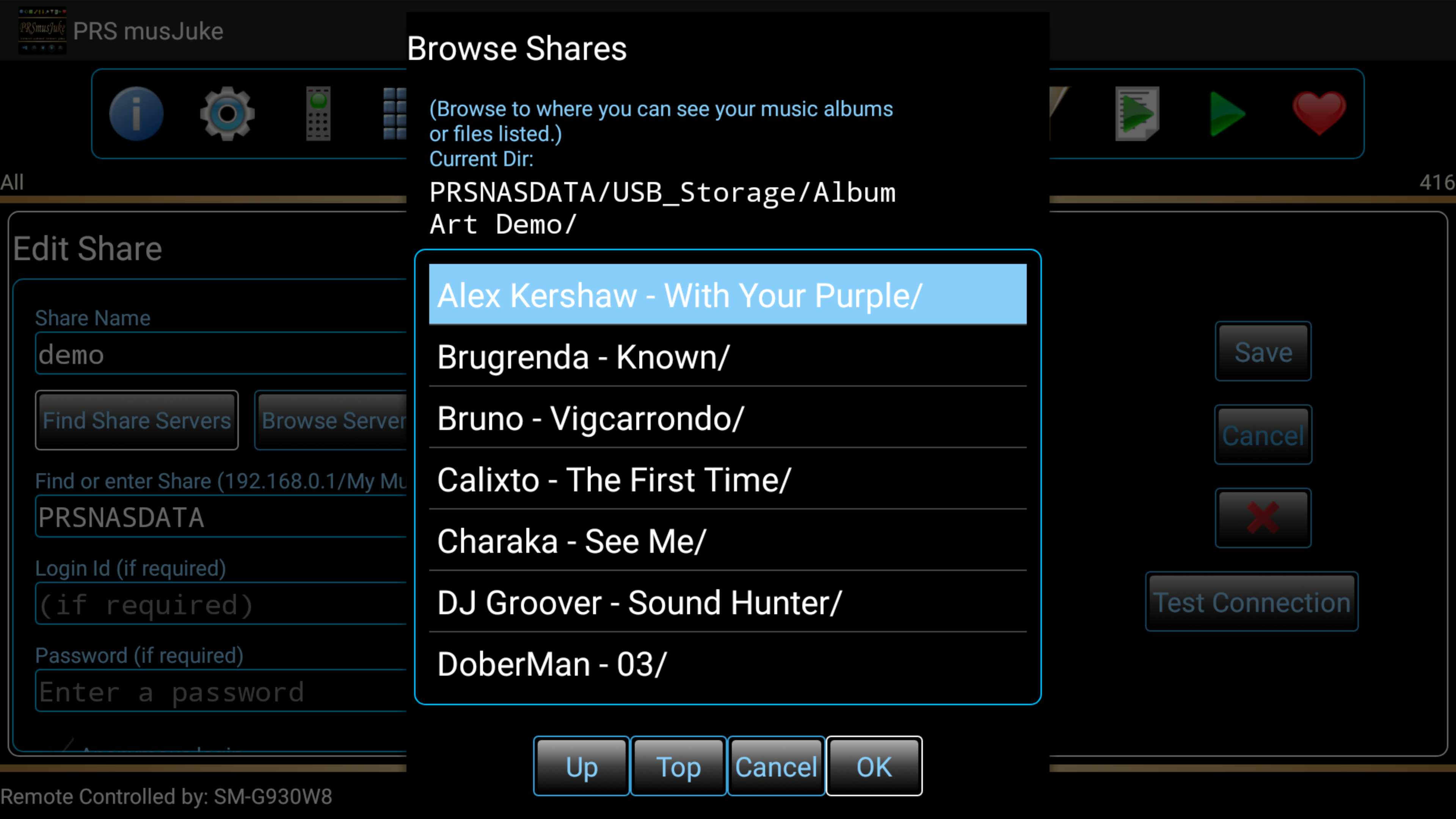 Select Servers or Devices on your network to scan